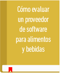 Proveedor de software para alimentos y bebidas