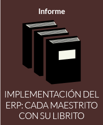 Implementación del ERP: cada maestrito con su librito