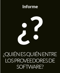 ¿Quién es quién entre los proveedores de software?