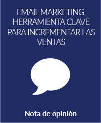 Email marketing, herramienta clave para  incrementar las ventas