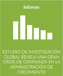Estudio de investigación global revela una gran crisis de confianza en la administración de crecimiento