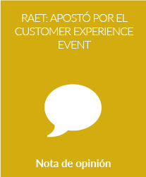 Raet: apostó por el Customer Experience Event