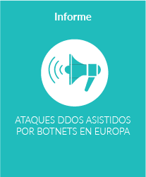 Ataques DDoS asistidos por botnets en Europa