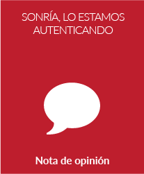 Sonría, lo estamos autenticando