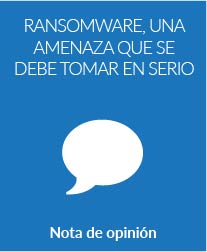 Ransomware, una amenaza que se debe tomar en serio