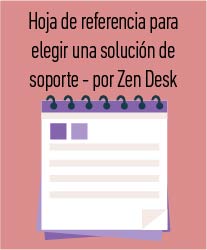 Hoja de referencia para elegir una solución de soporte – Contenido patrocinado por Zendesk
