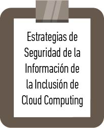 Estrategias de Seguridad de la Información de la Inclusión de Cloud Computing
