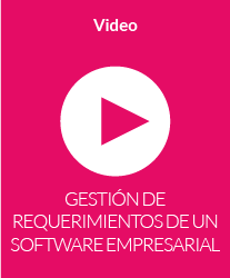 Gestión de requerimientos de un software empresarial